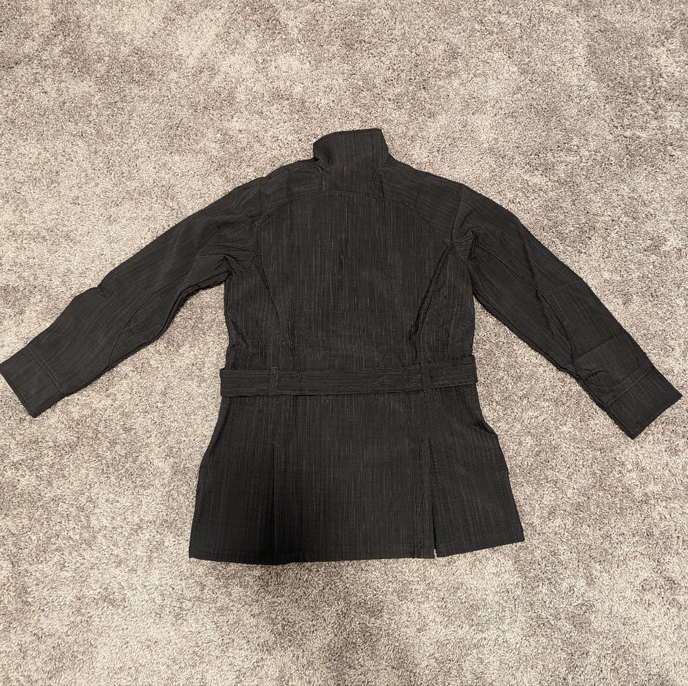 North End Sport Womens Carbon Heather Skyscape Soft Shell Jacket - Picture 3 of 7